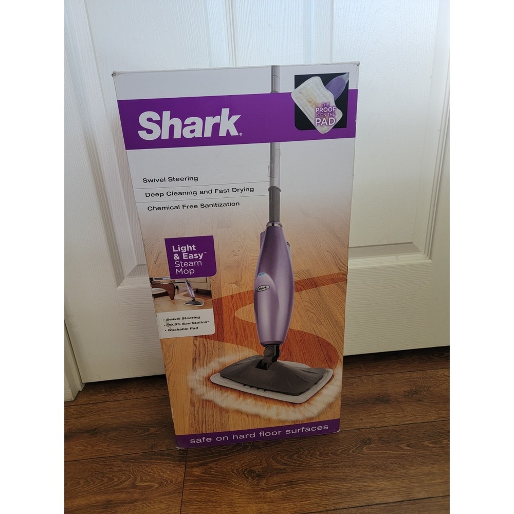 Shark Light & Easy Steam Mop- S3251-N2 1550 Watts NEW IN OPEN‎ BOX W/PAPERWORK
